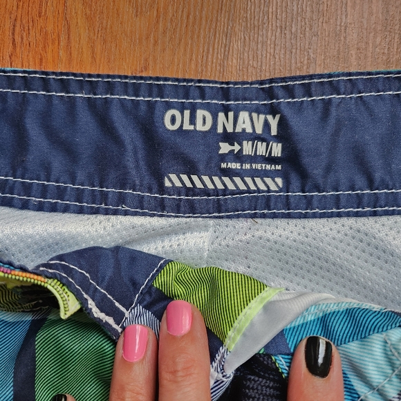 Plaid Swim Shorts - Picture 2 of 3
